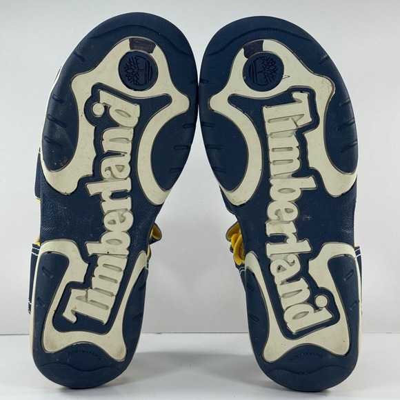 Timberland Adventure Seeker Boys Navy Yellow Sandals A5798 Size 2 US - Picture 7 of 12